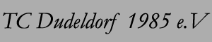 TC Dudeldorf 1985 e.V.